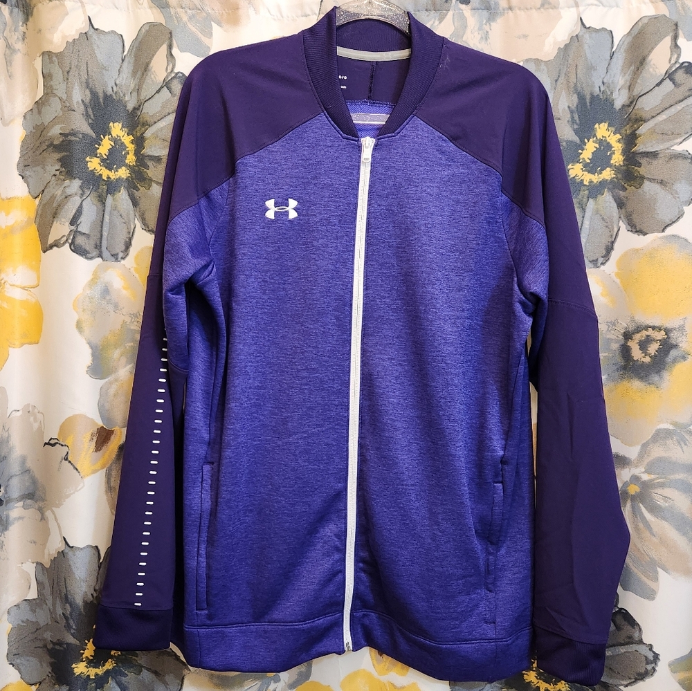 Men's Under Armour lightweight zip up jacket, size large NWT